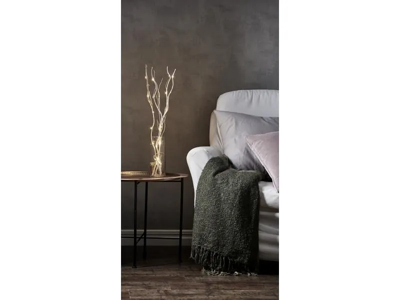 Star Trading Zweig Willow Dewdrop, 24 LEDs, 60 cm, Natur Star Trading Zweig Willow Dewdrop, 24 LEDs, 60 cm, Natur