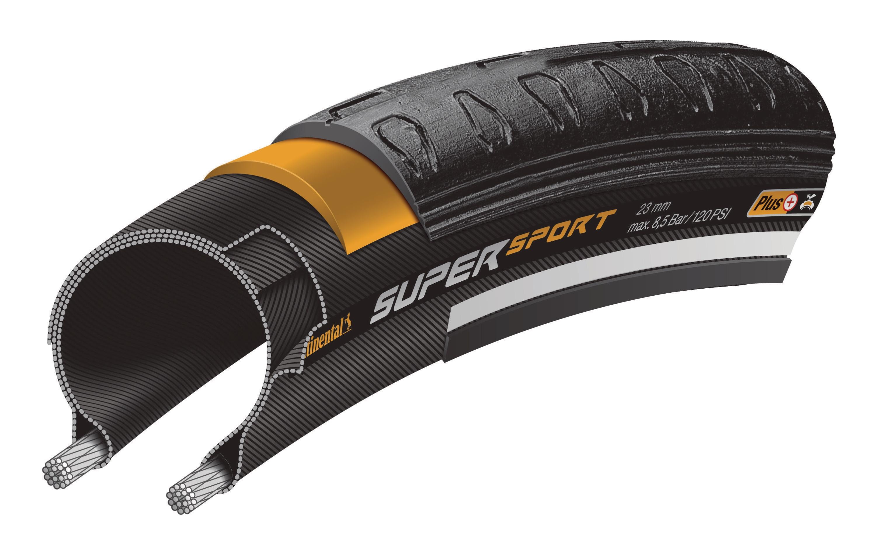 Continental Velopneu Super Sport Plus 28 x 23 mm Continental Velopneu Super Sport Plus 28 x 23 mm