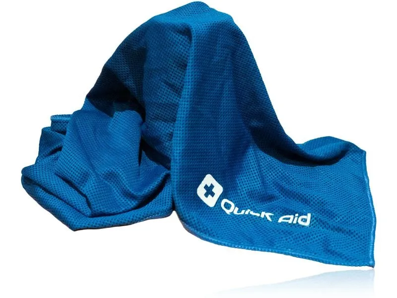 Quick Aid Fresh Ice Towel im Beutel – blau Erste-Hilfe-Set Quick Aid Fresh Ice Towel im Beutel – blau Erste-Hilfe-Set