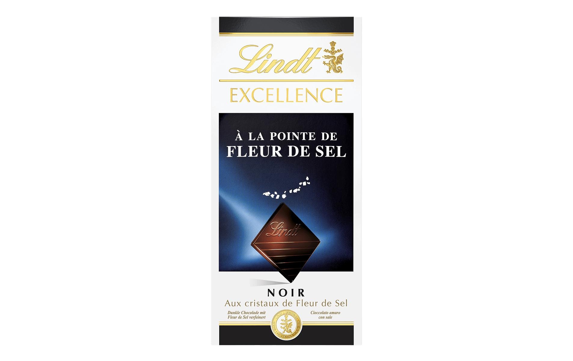 Lindt Tafelschokolade Excellence Dunkel Fleur de Sel 100 g Lindt Tafelschokolade Excellence Dunkel Fleur de Sel 100 g