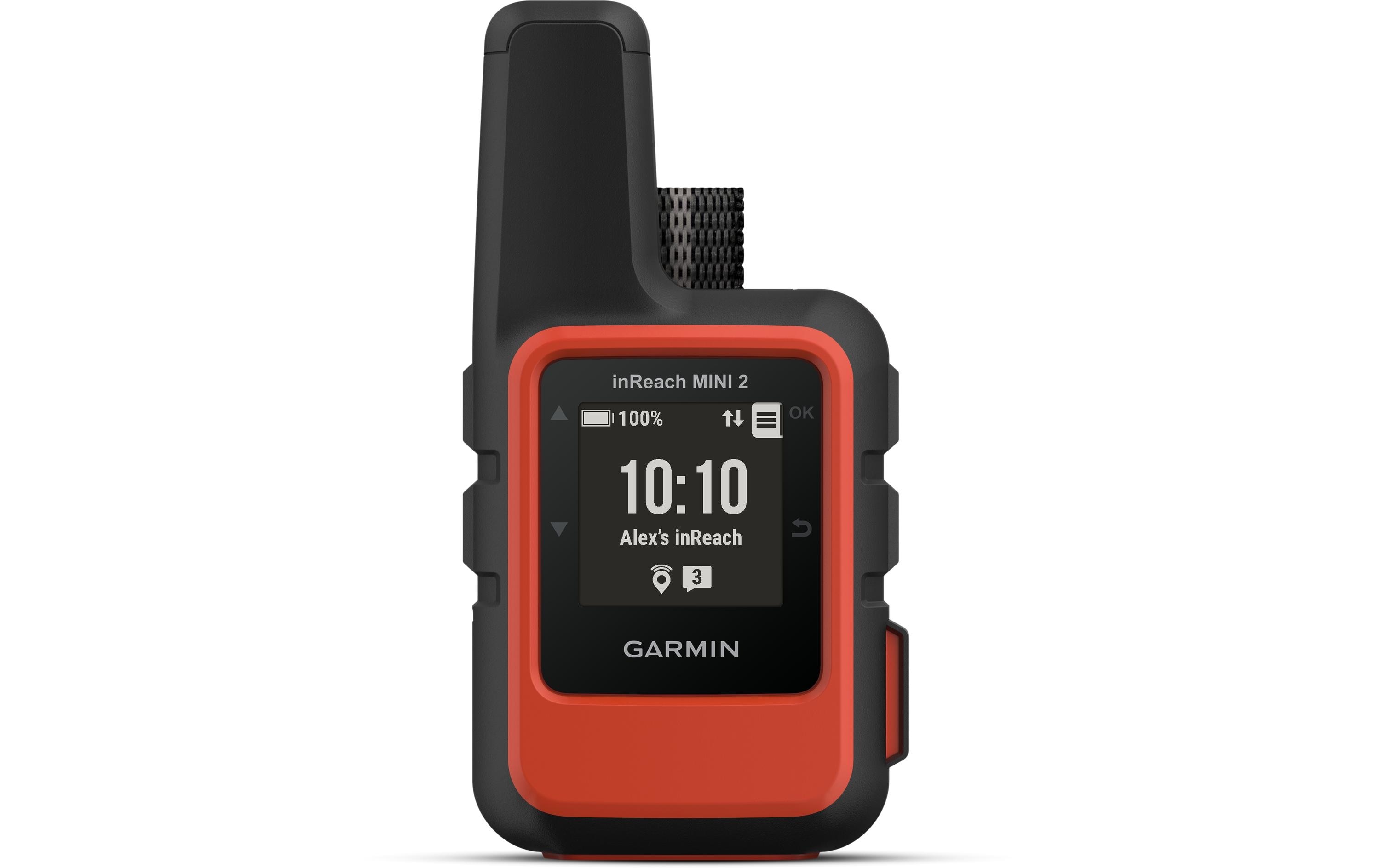 GARMIN Hand GPS inReach Mini 2, Schwarz/Rot GARMIN Hand GPS inReach Mini 2, Schwarz/Rot