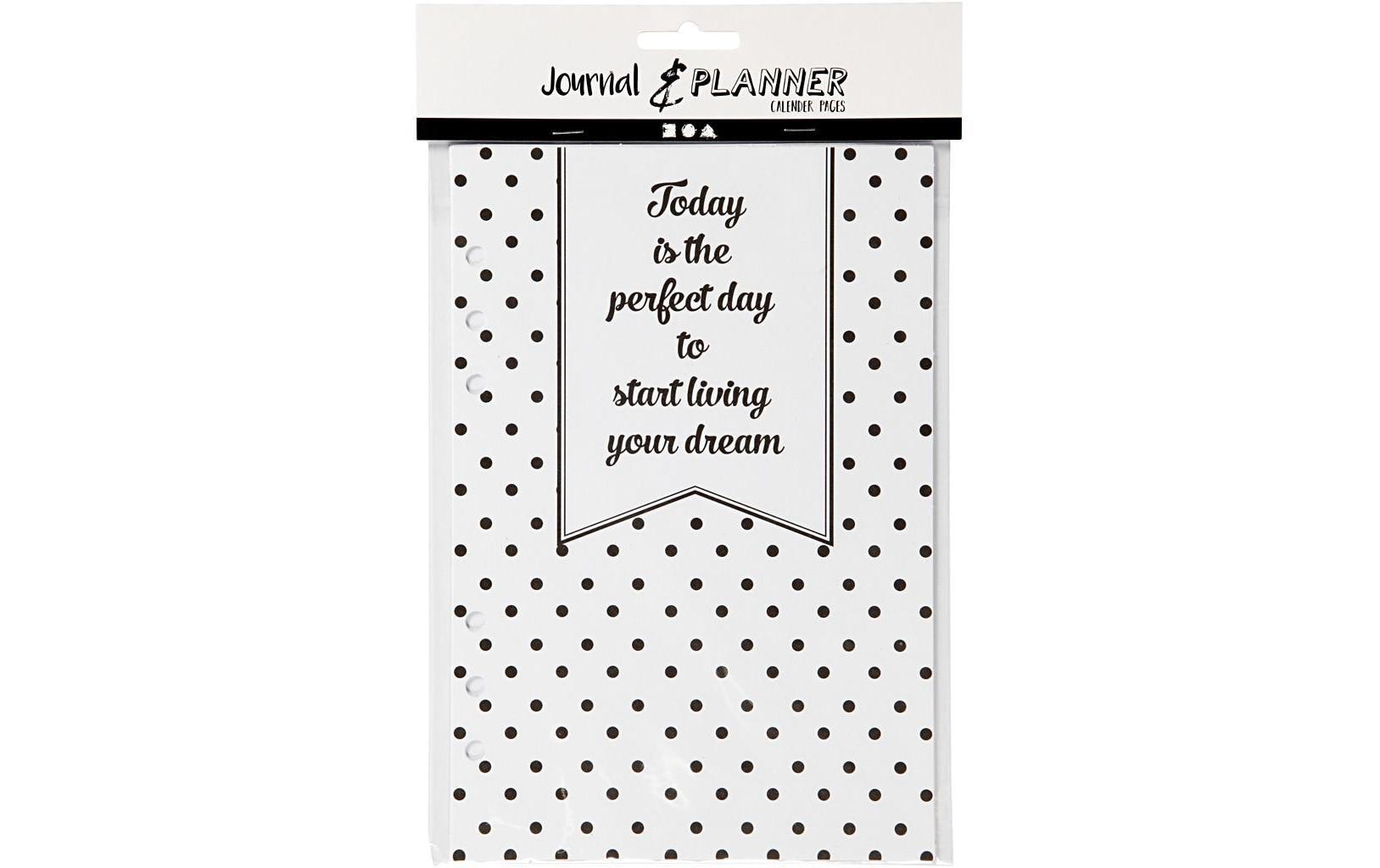 Creativ Company Papiersatzeinlage 5-Wochen-Plan, 142 x 210 mm, 7 Seiten