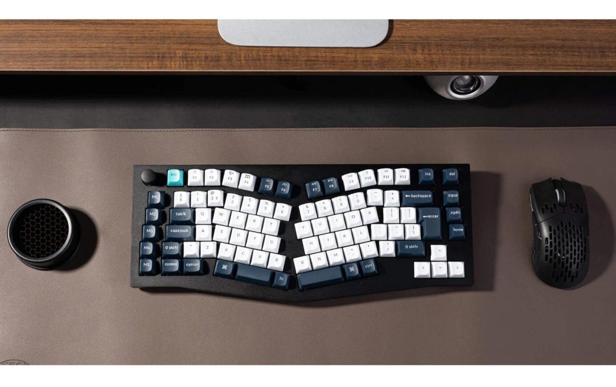 Keychron Gaming-Tastatur Q10 Max Black QMK Brown Switch