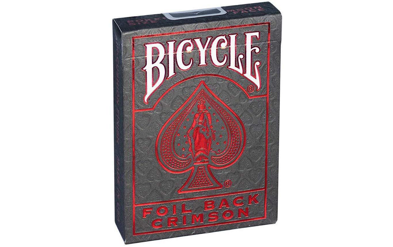 Bicycle Poker Karten Bicycle Metalluxe Red
