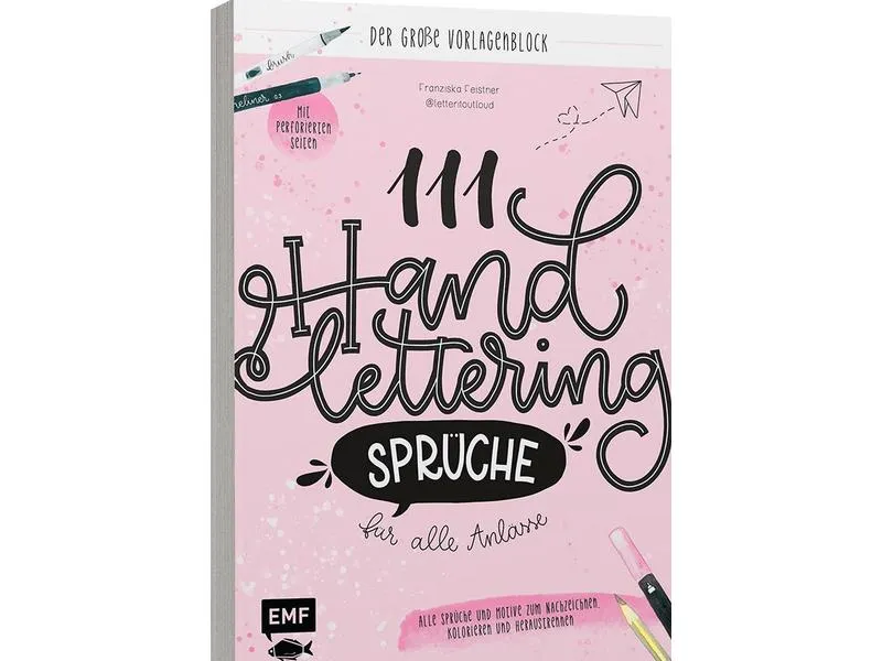 EMF Handbuch Handlettering Sprüche für Alle Seiten EMF Handbuch Handlettering Sprüche für Alle Seiten
