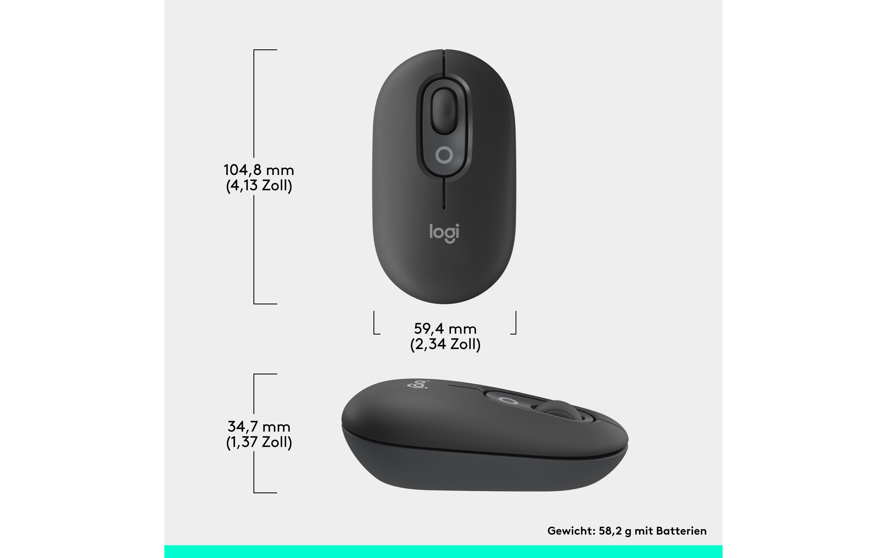 Logitech POP Mouse Graphite