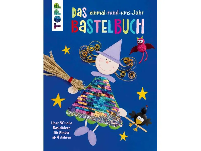 Frechverlag Bastelbuch Einmal-rund-ums-Jahr 144 Seiten