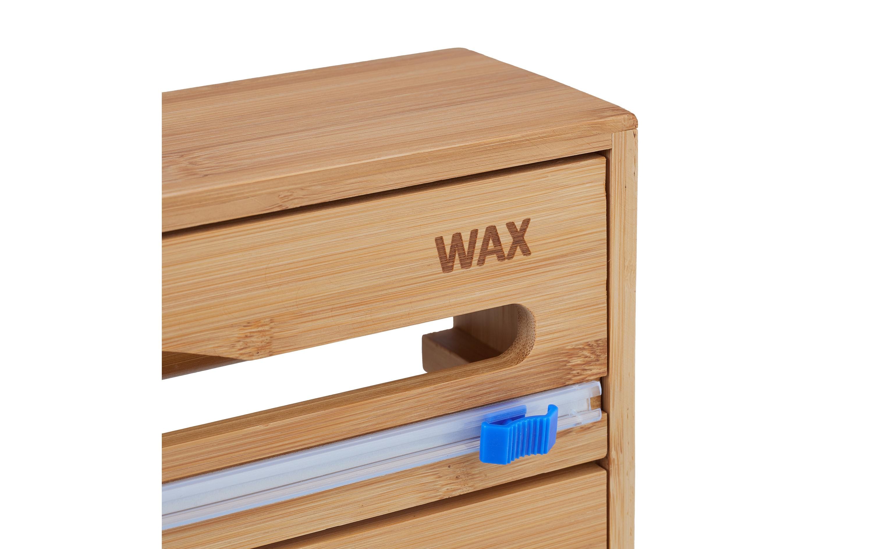 relaxdays Folienschneider 3 in 1 Natur