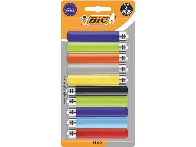 BIC Reibradfeuerzeug J26 Maxi, 10er Pack BIC Reibradfeuerzeug J26 Maxi, 10er Pack