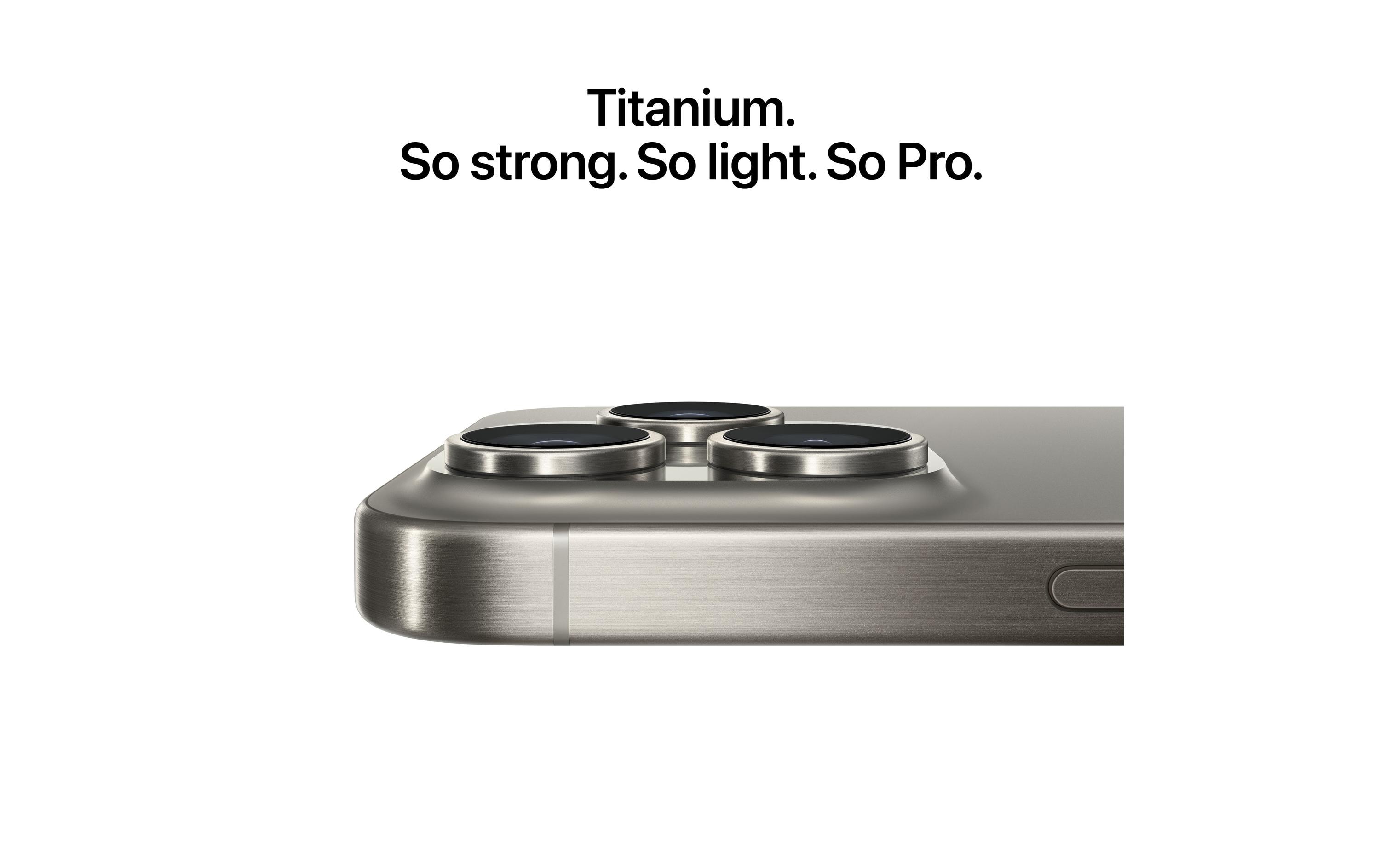 Apple iPhone 15 Pro Max 1000 GB Titan Natur