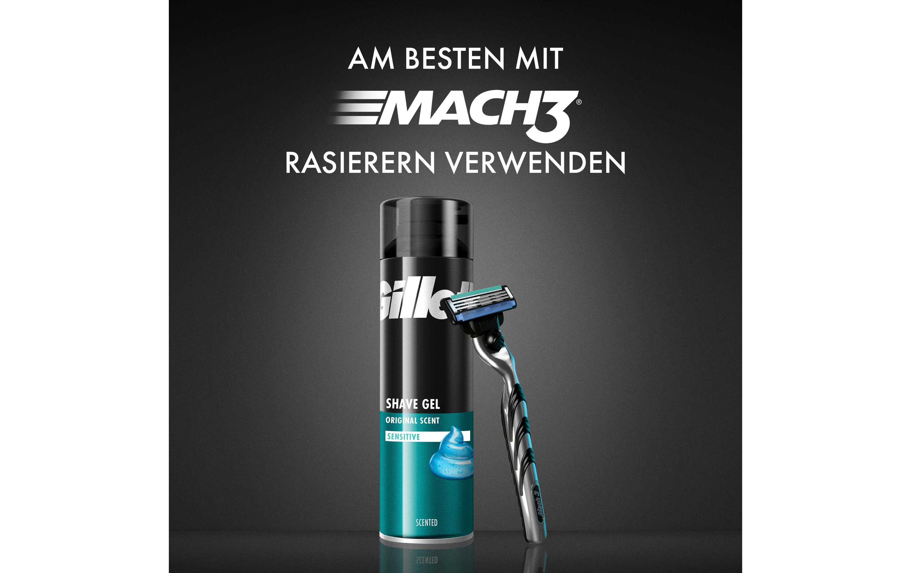 Gillette Rasiergel Sensitive Basis 200 ml1 Stück Gillette Rasiergel Sensitive Basis 200 ml1 Stück