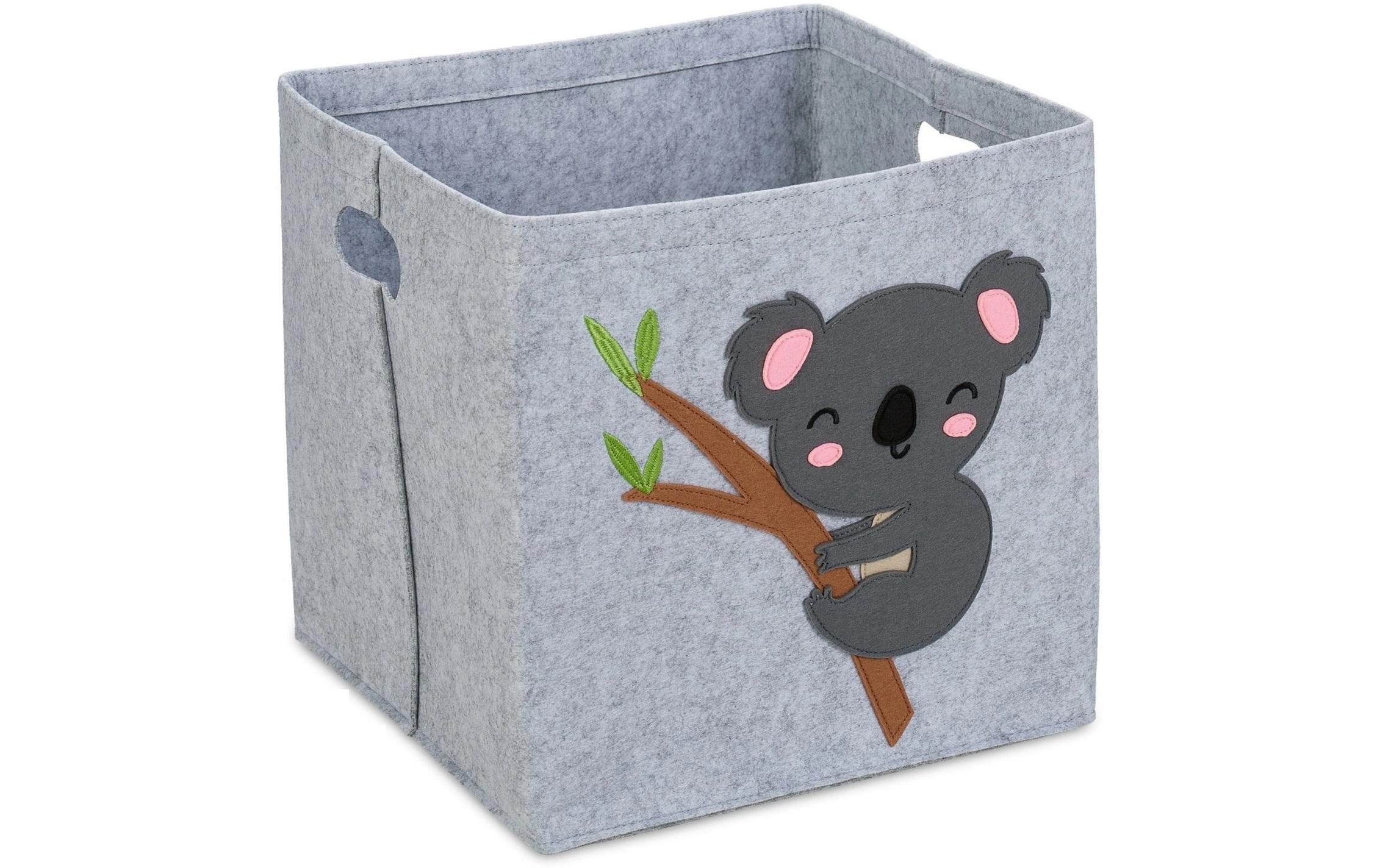 relaxdays Spielzeugkorb Koala relaxdays Spielzeugkorb Koala