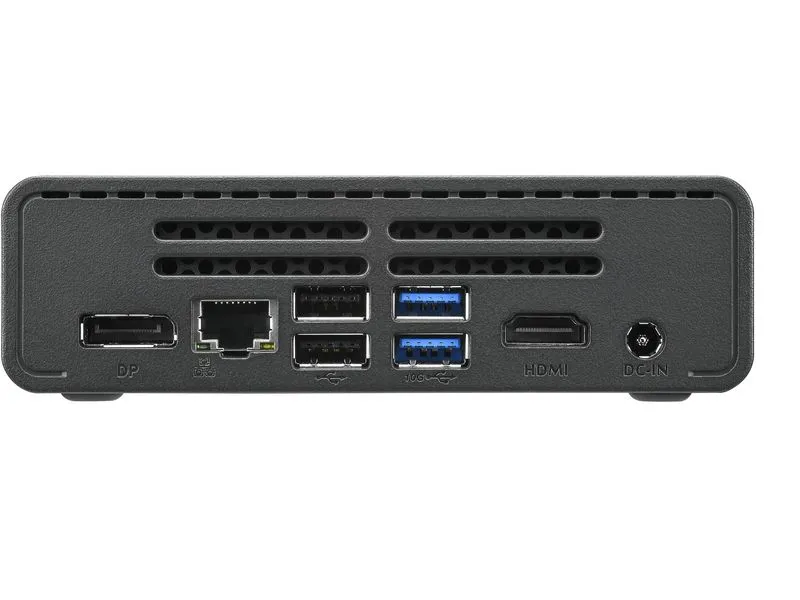 Shuttle Barebone XPC nano NE10N Schwarz