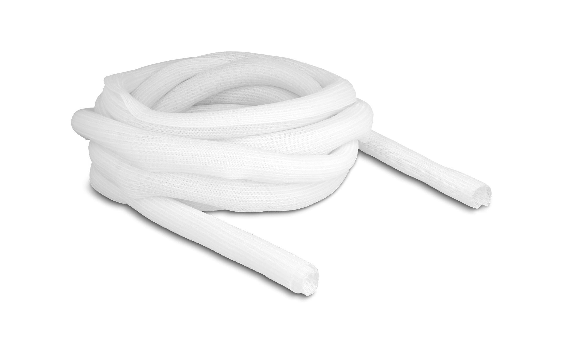 Delock Geflechtschlauch Selbstschliessend 5 m x 25 mm Weiss Delock Geflechtschlauch Selbstschliessend 5 m x 25 mm Weiss