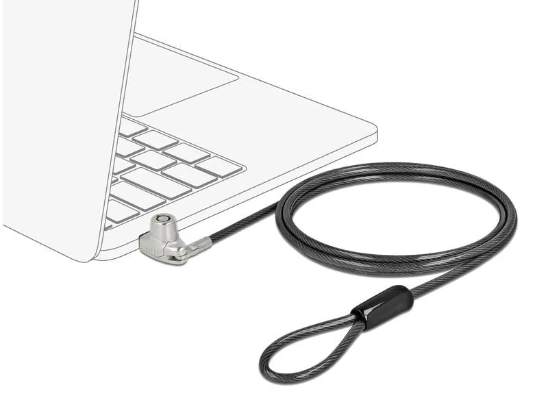Navilock Sicherheitsschloss mit Schlüssel für Nano Slot