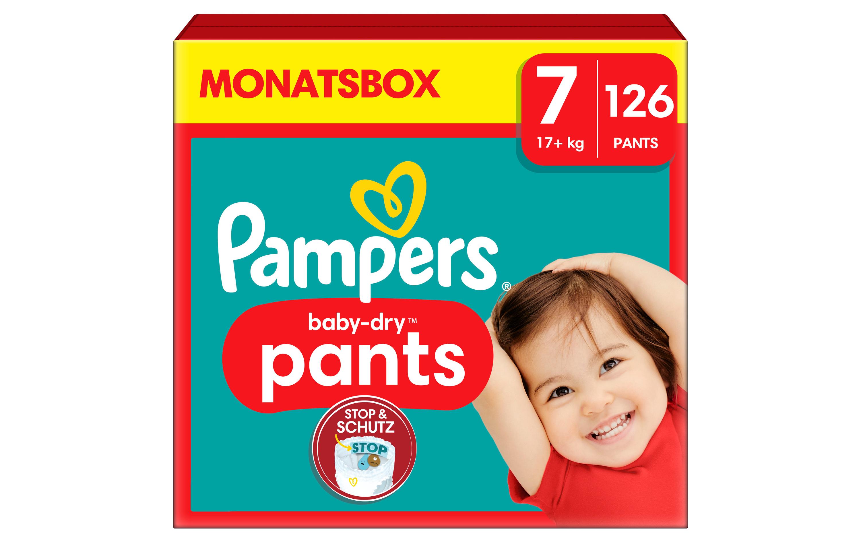 Pampers Windeln Baby Dry Pants Extra Large Grösse 7
