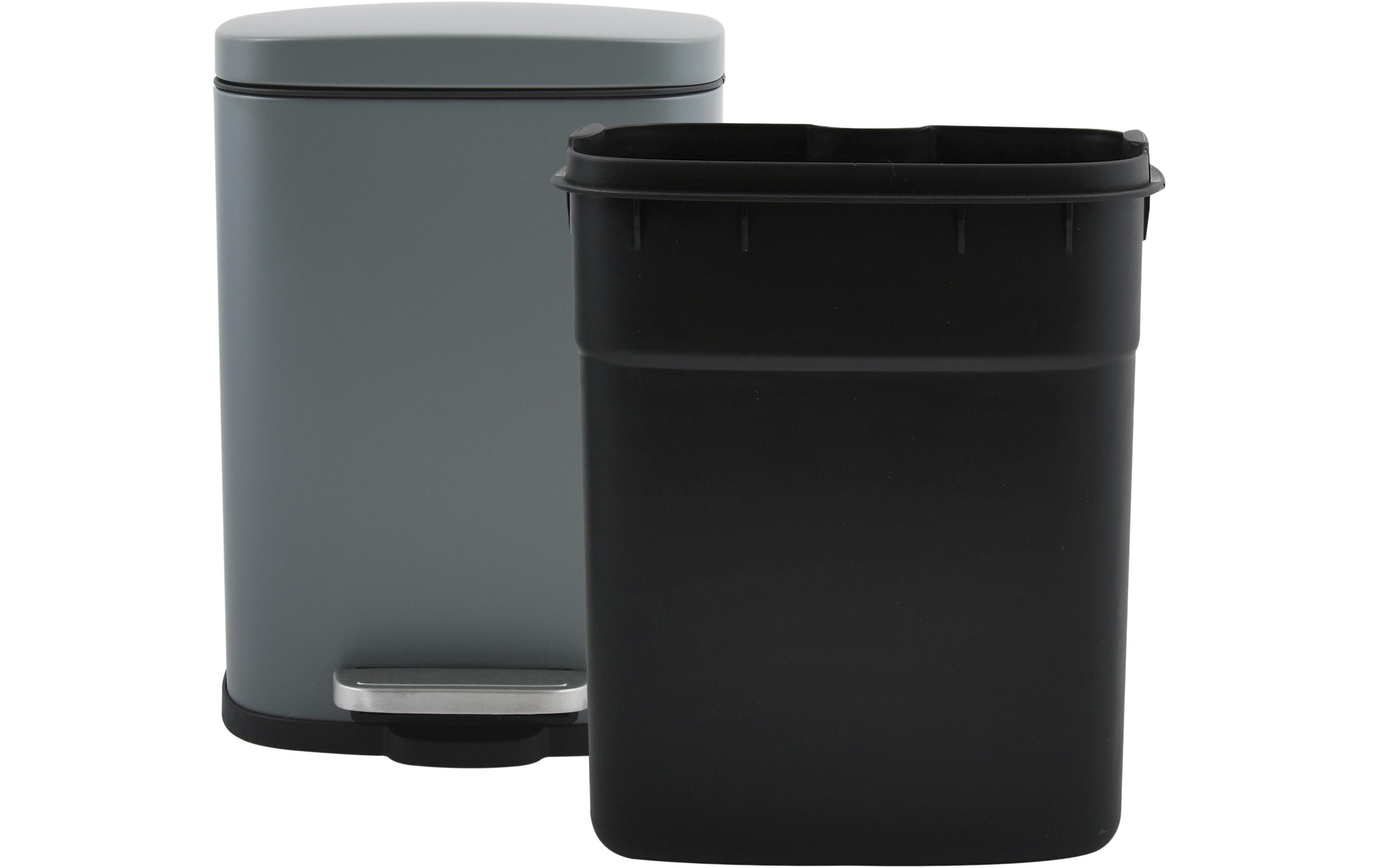 spirella Treteimer Poubelle Akira Matt 12 l, Grau