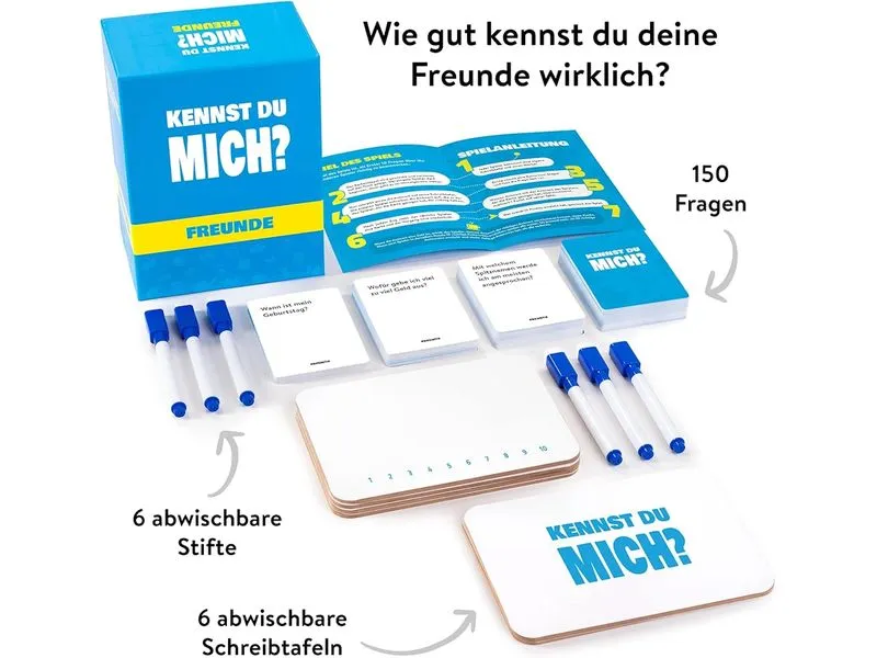 THE WORLD GAME Kartenspiel Kennst Du mich – Freunde -DE- THE WORLD GAME Kartenspiel Kennst Du mich – Freunde -DE-