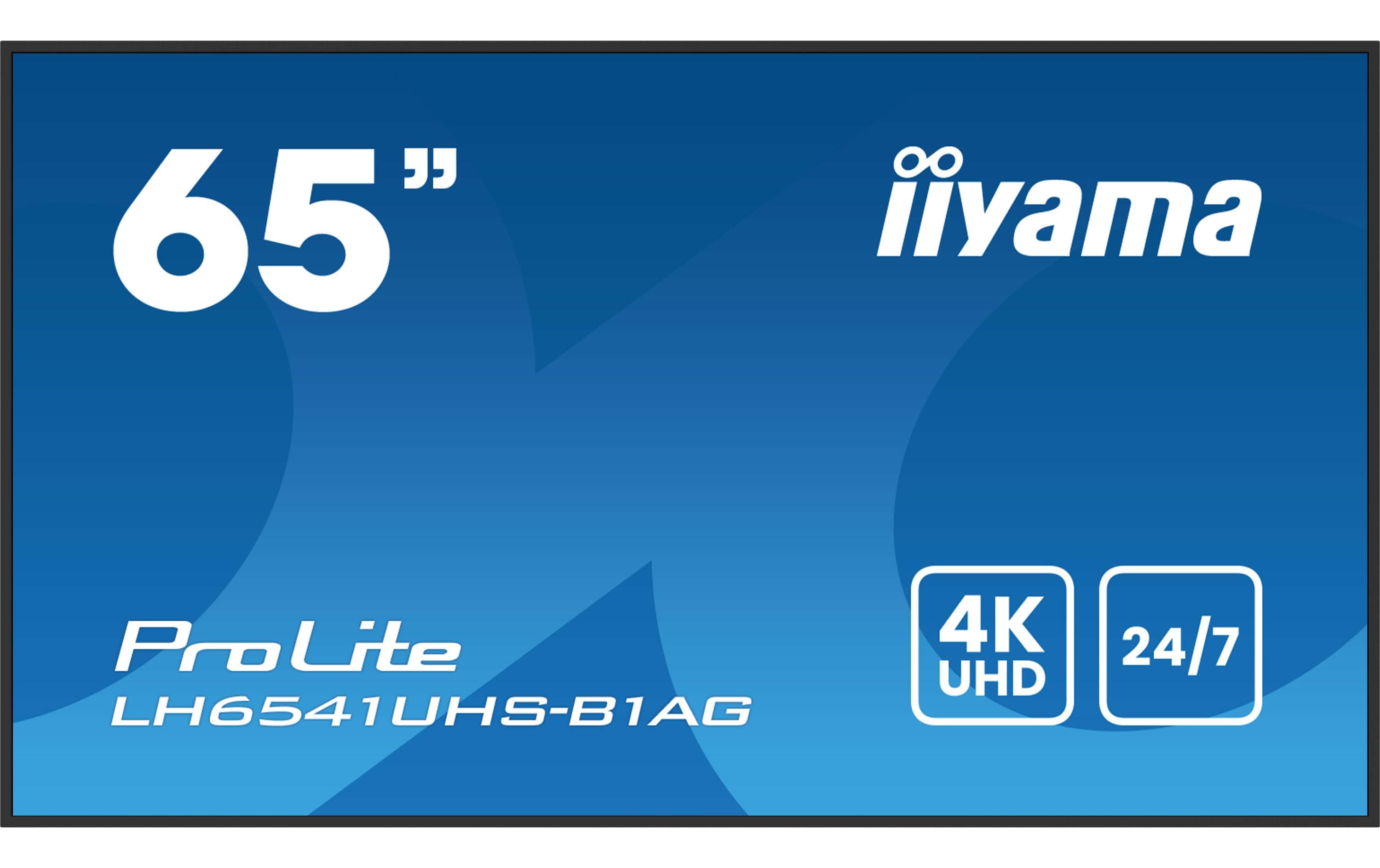 iiyama Public Display ProLite LH6541UHS-B1AG 64.5