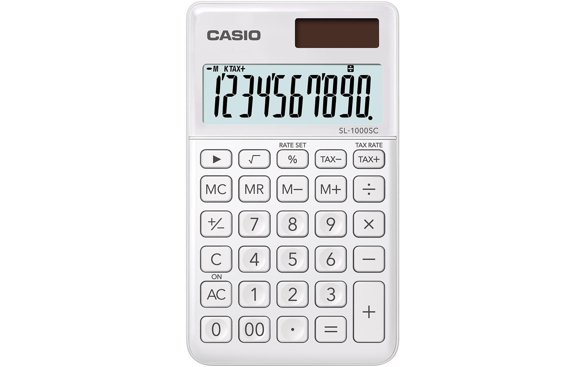Casio Taschenrechner CS-SL-1000SC-WE Weiss