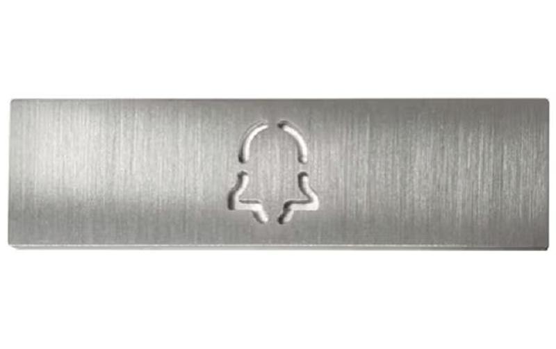 Doorbird Namensschild Glocke für D11x Ruftaste Edelstahl V4A Doorbird Namensschild Glocke für D11x Ruftaste Edelstahl V4A