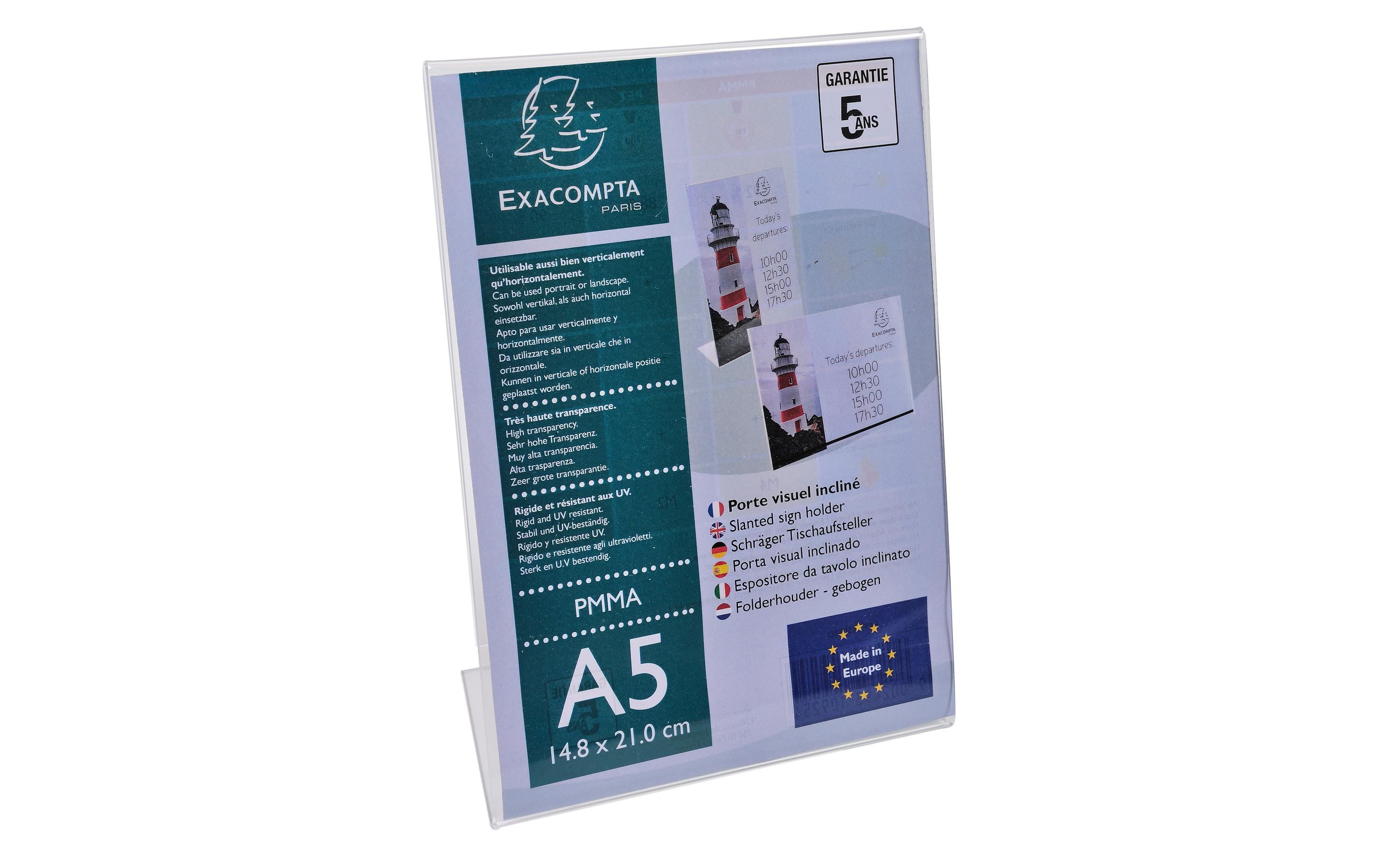 Exacompta Tischaufsteller A5