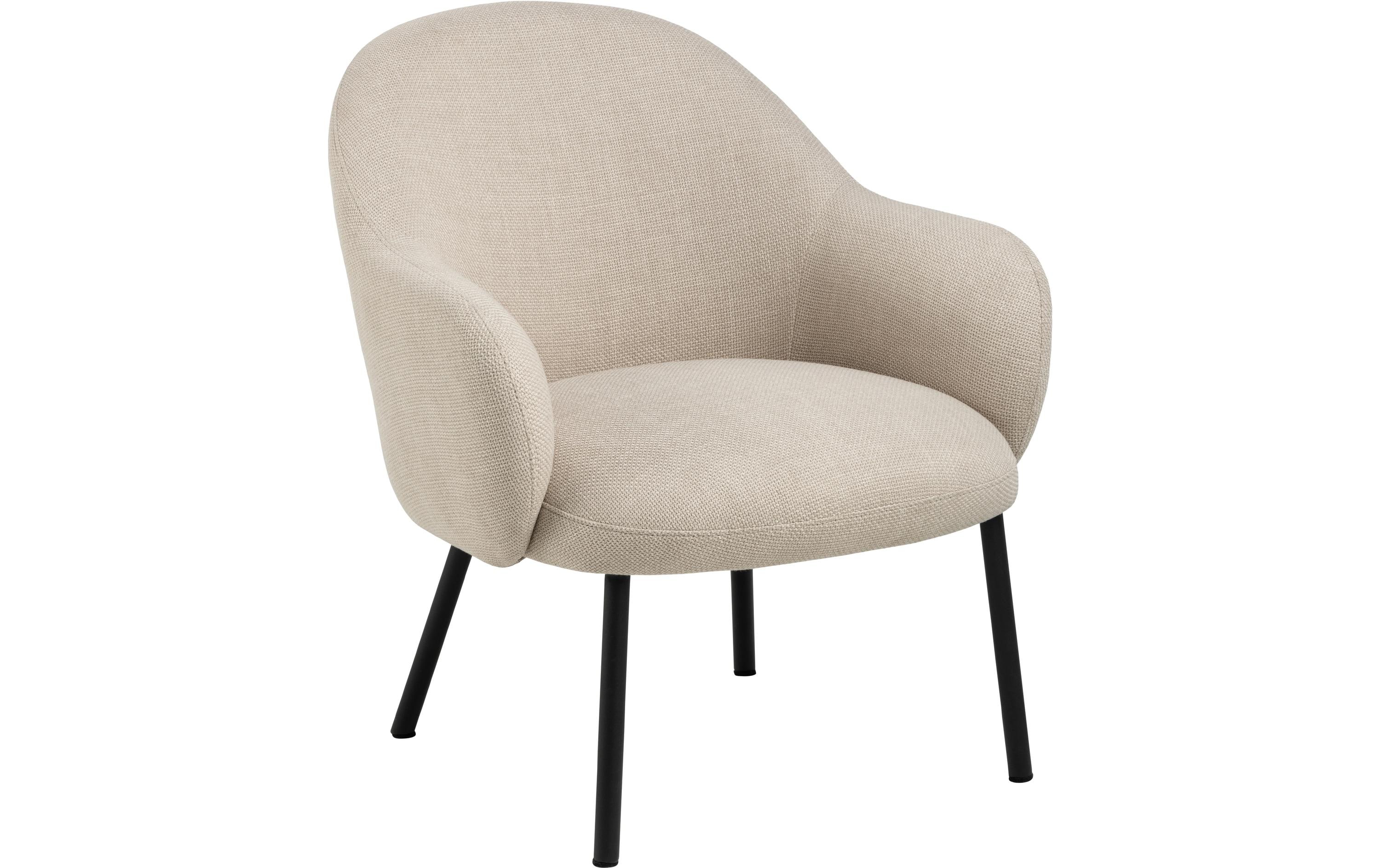 AC Design Sessel Spencer Polyurethan (PU)/Stahl, Beige