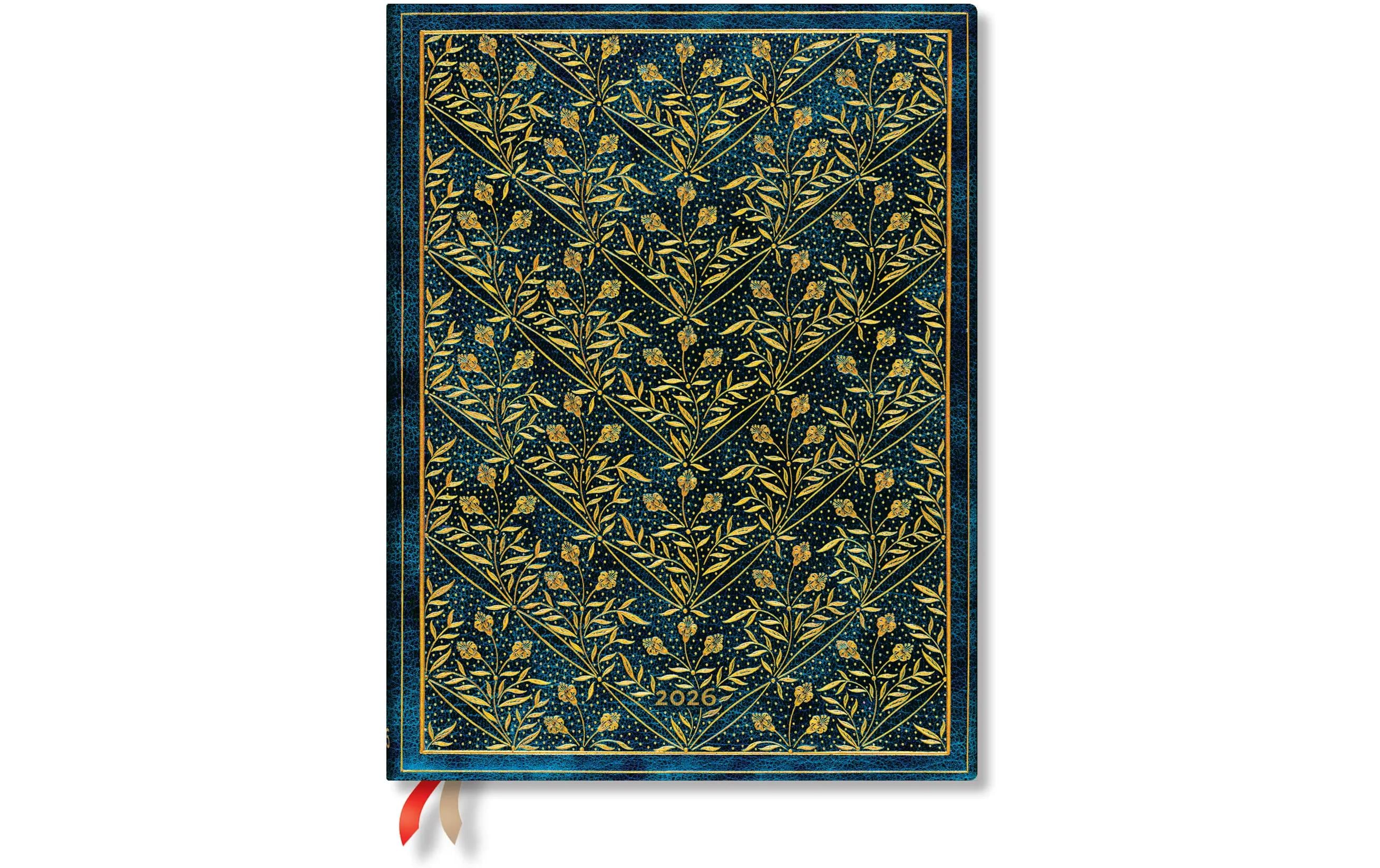 Paperblanks Tagesagenda Ultra Wildblumen 1 Woche auf 2 Seiten
