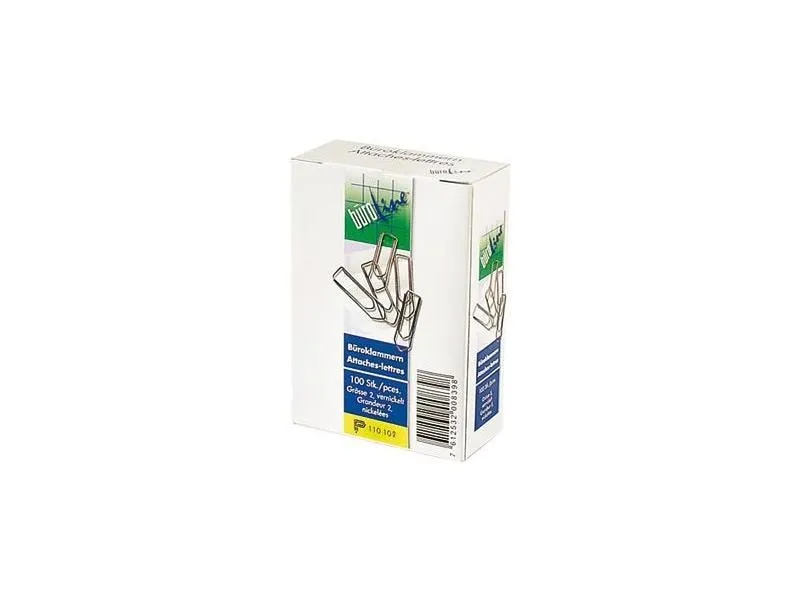 Büroline Büroklammer Gr. 4, 32 mm 1 Pack à 1000 Stück