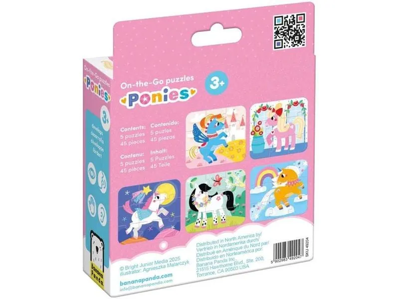 Banana Panda Puzzle On-The-Go Ponys Banana Panda Puzzle On-The-Go Ponys
