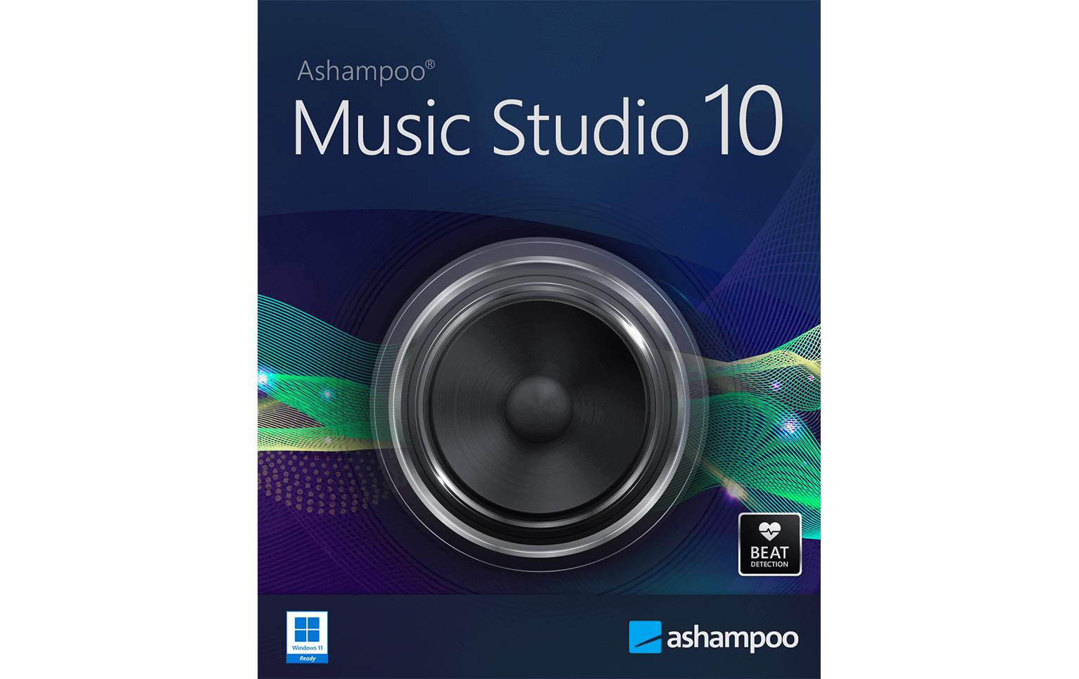 Ashampoo Music Studio 10 ESD, Vollversion, 1 PC