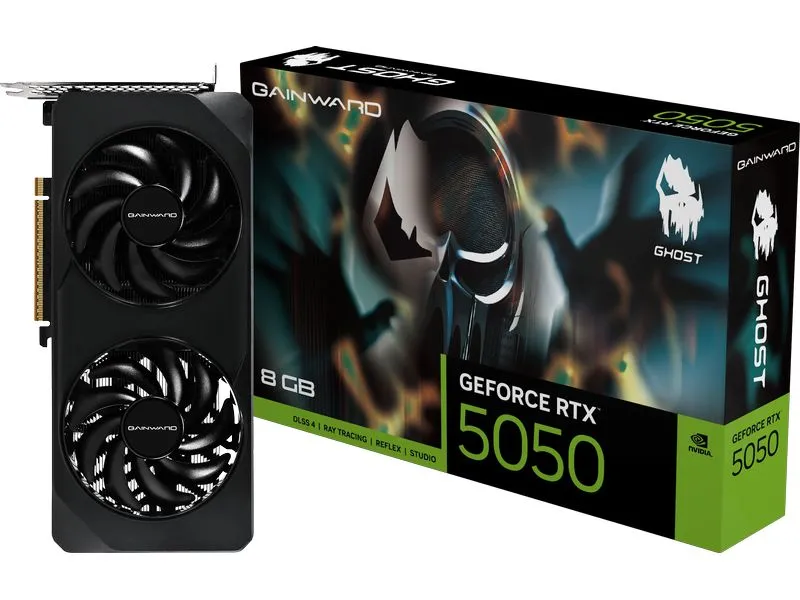 Gainward Grafikkarte RTX5050 Ghost 8 GB GDDR6