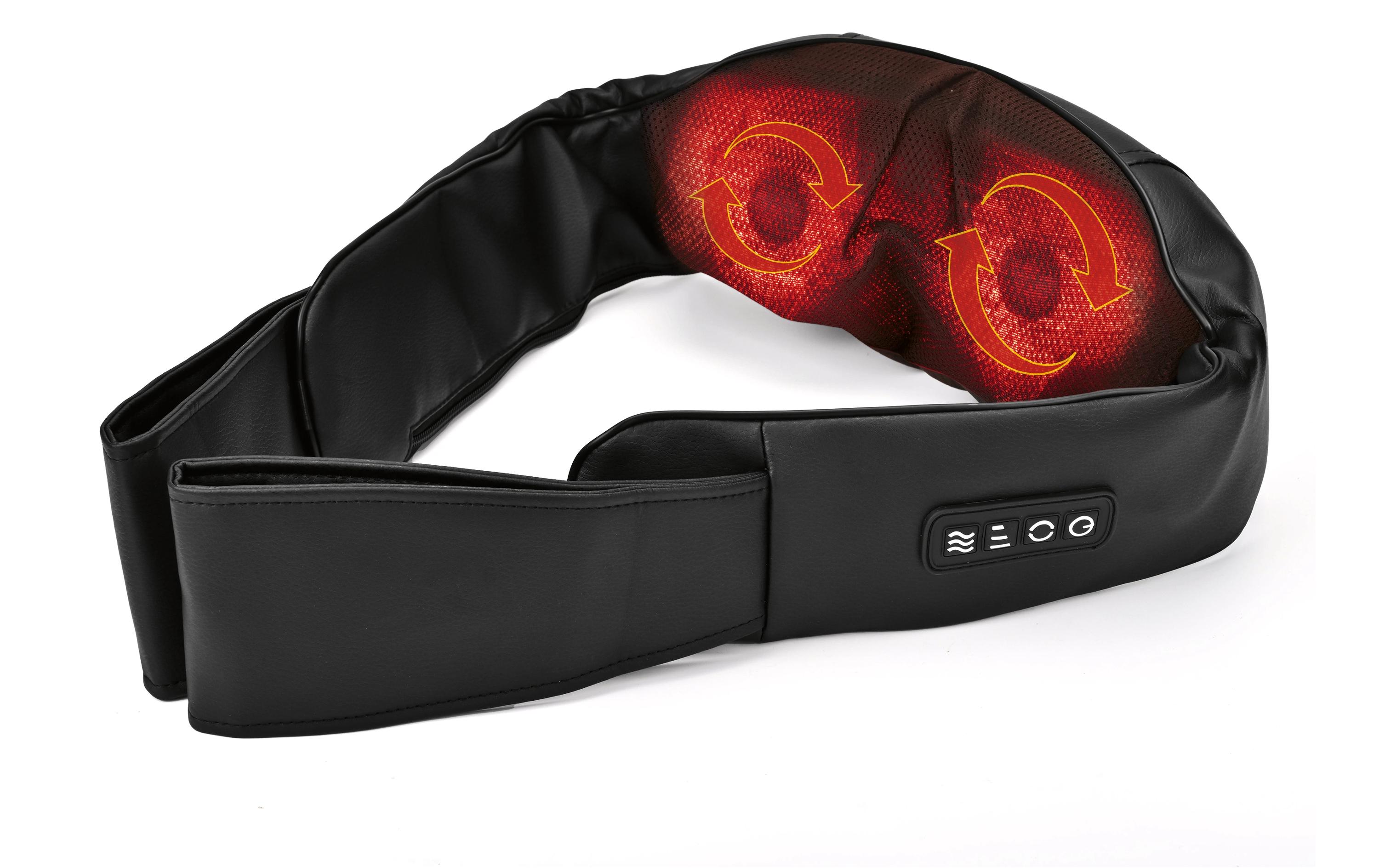 VITALmaxx Nacken-Massagekissen 12 V, Schwarz