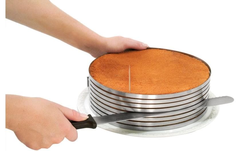 Zenker Tortenbodenschneider Silber