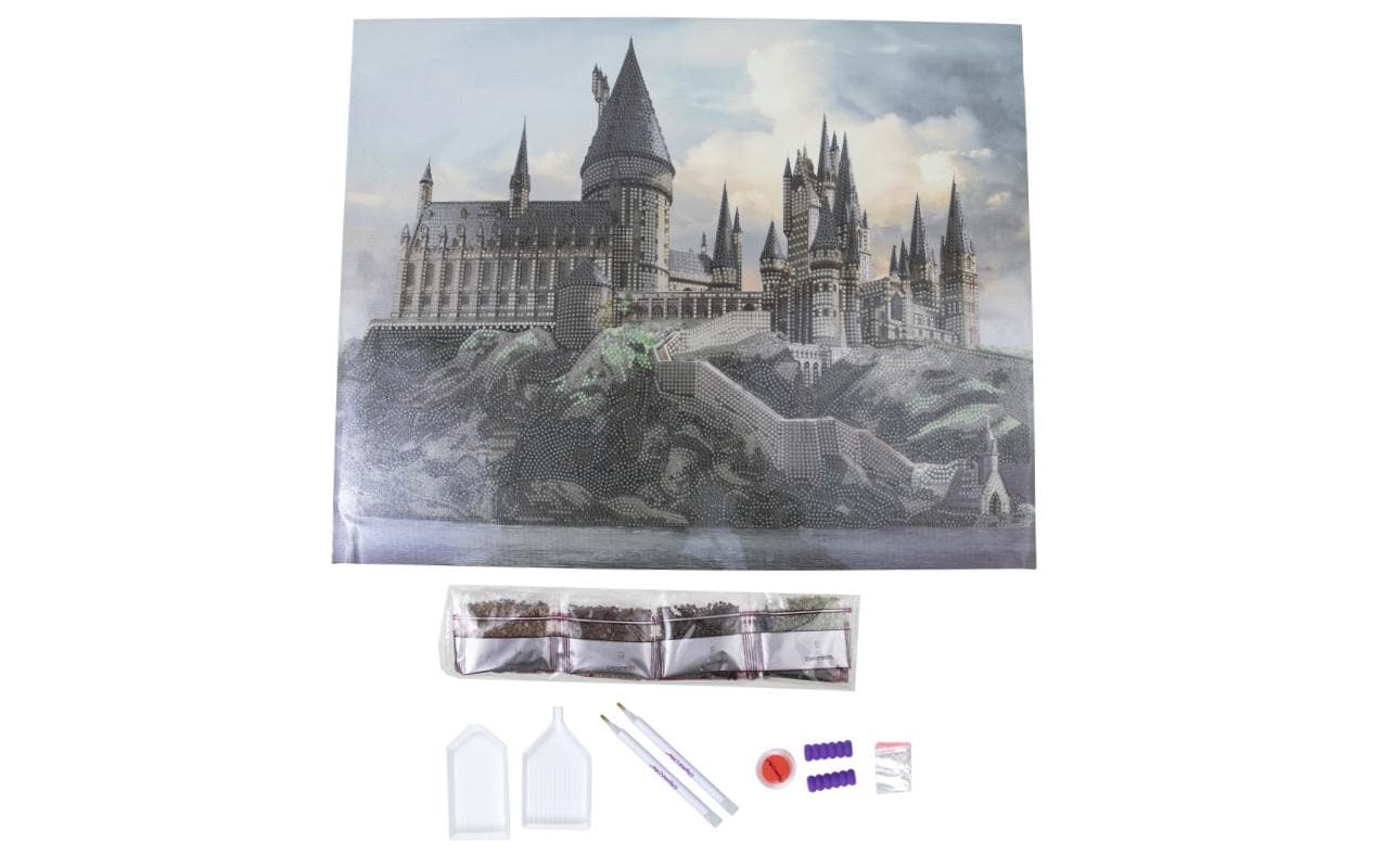 CRAFT Buddy Bastelset Crystal Art Kit Hogwarts Schloss CRAFT Buddy Bastelset Crystal Art Kit Hogwarts Schloss