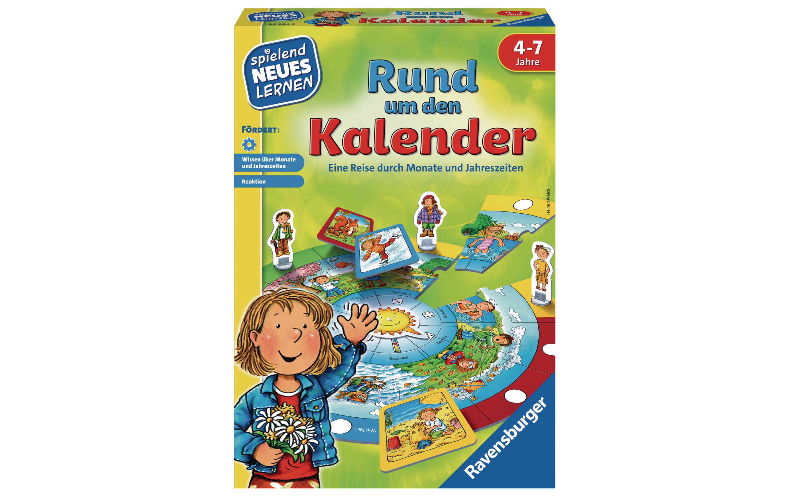 Ravensburger Kinderspiel Rund um den Kalender