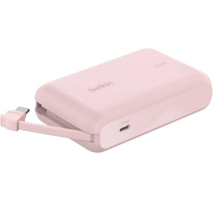 Belkin Powerbank BoostCharge 10000 mAh, Rosa Belkin Powerbank BoostCharge 10000 mAh, Rosa