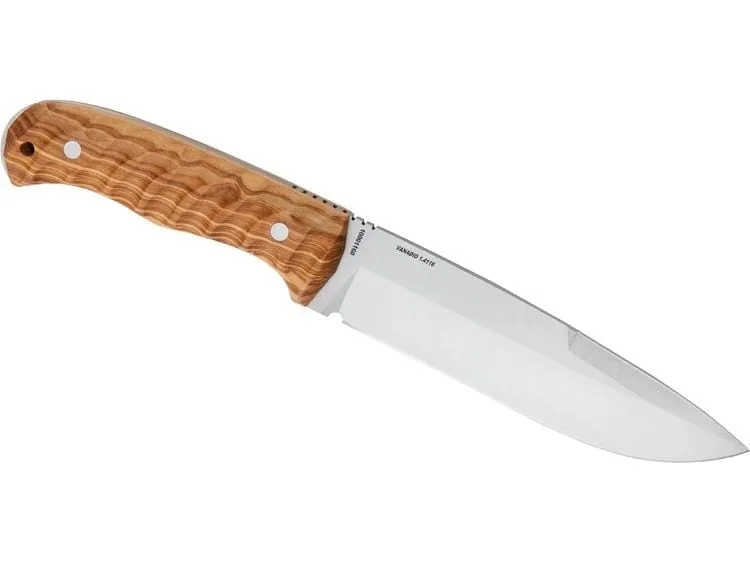 Herbertz Survival Knife Outdoormesser Olivenholz