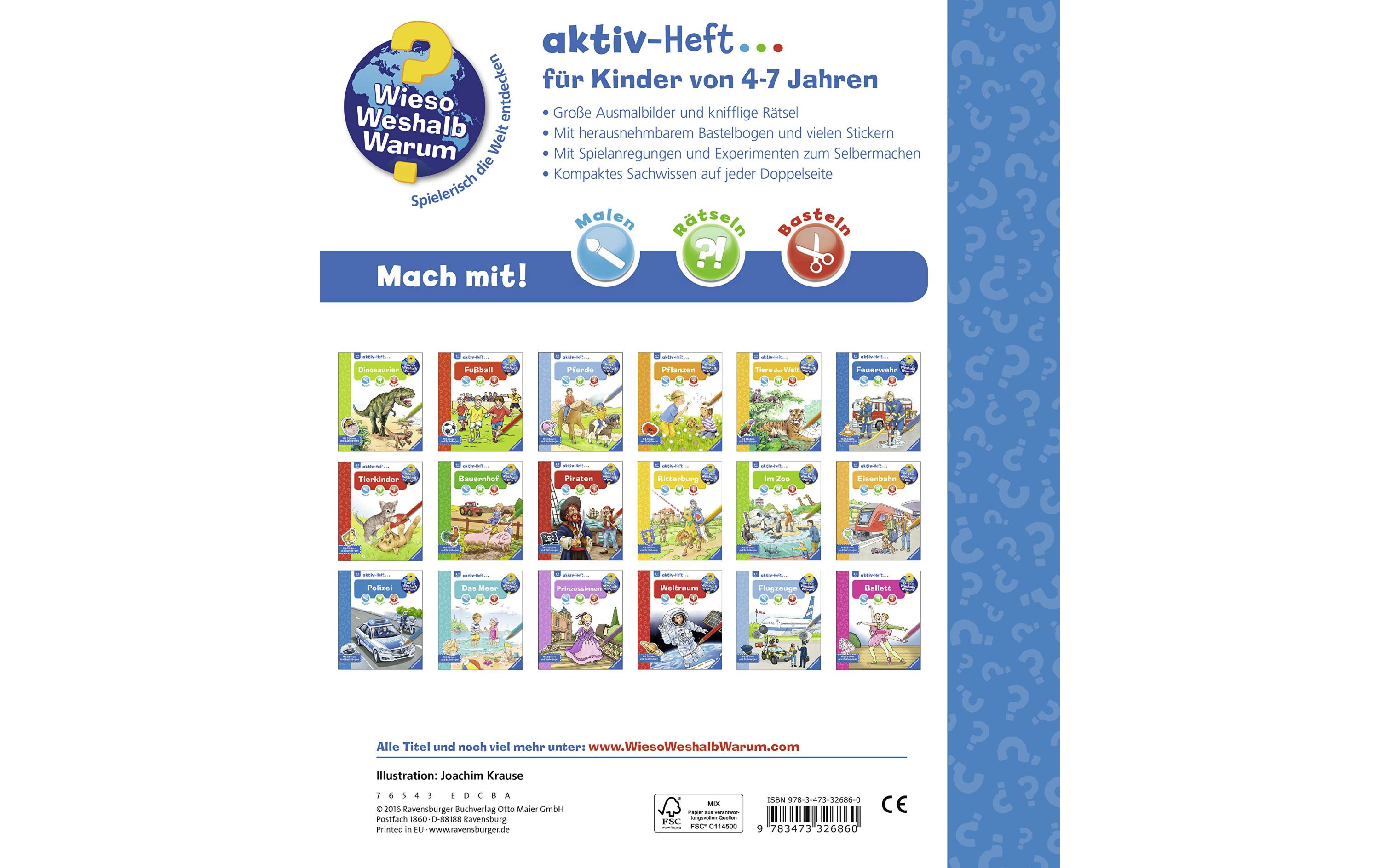 Ravensburger Kinder-Sachbuch WWW Aktiv-Heft Polizei Ravensburger Kinder-Sachbuch WWW Aktiv-Heft Polizei