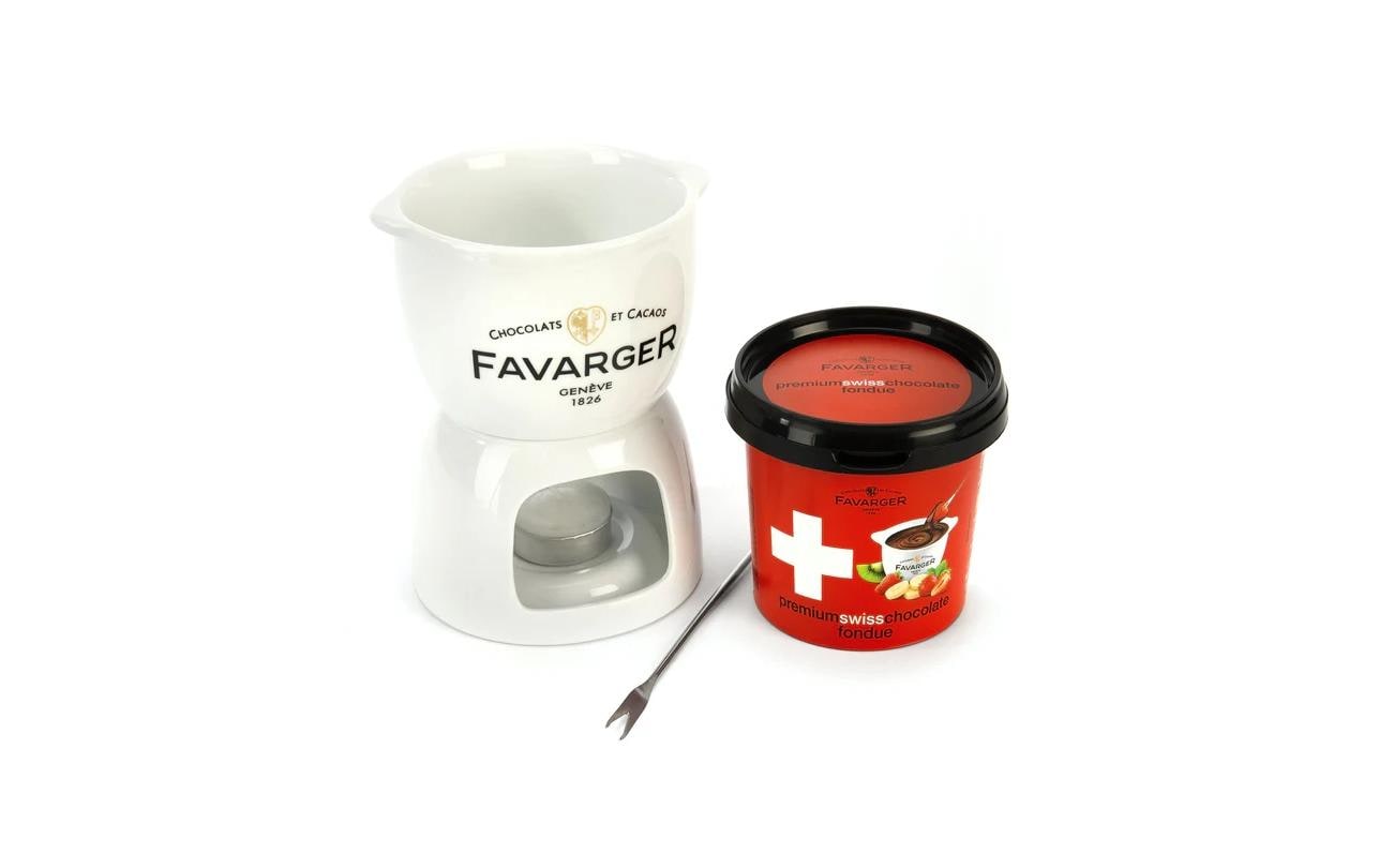 Favarger Schokoladen-Fondue Kit 300 g