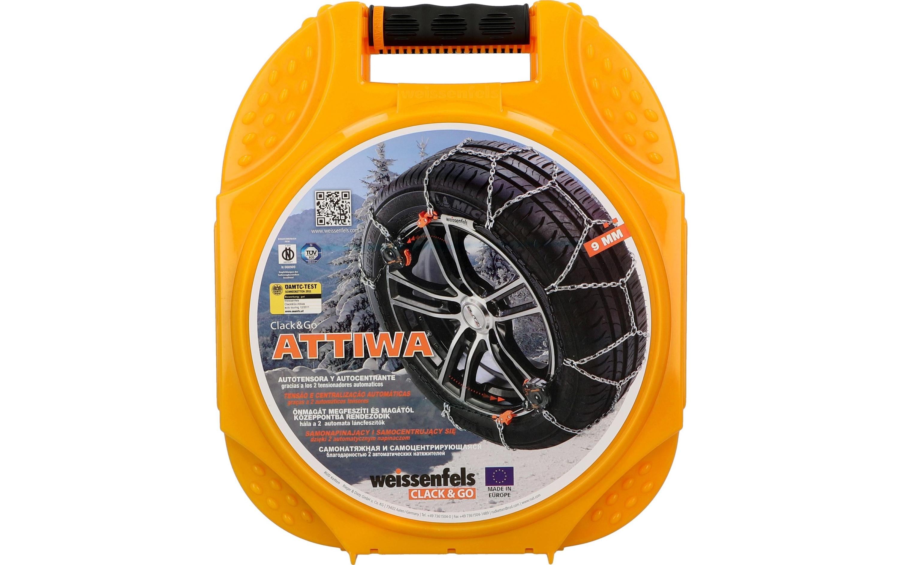 Weissenfels Stahlschneekette Attiwa Clack & Go 9 Weissenfels Stahlschneekette Attiwa Clack & Go 9