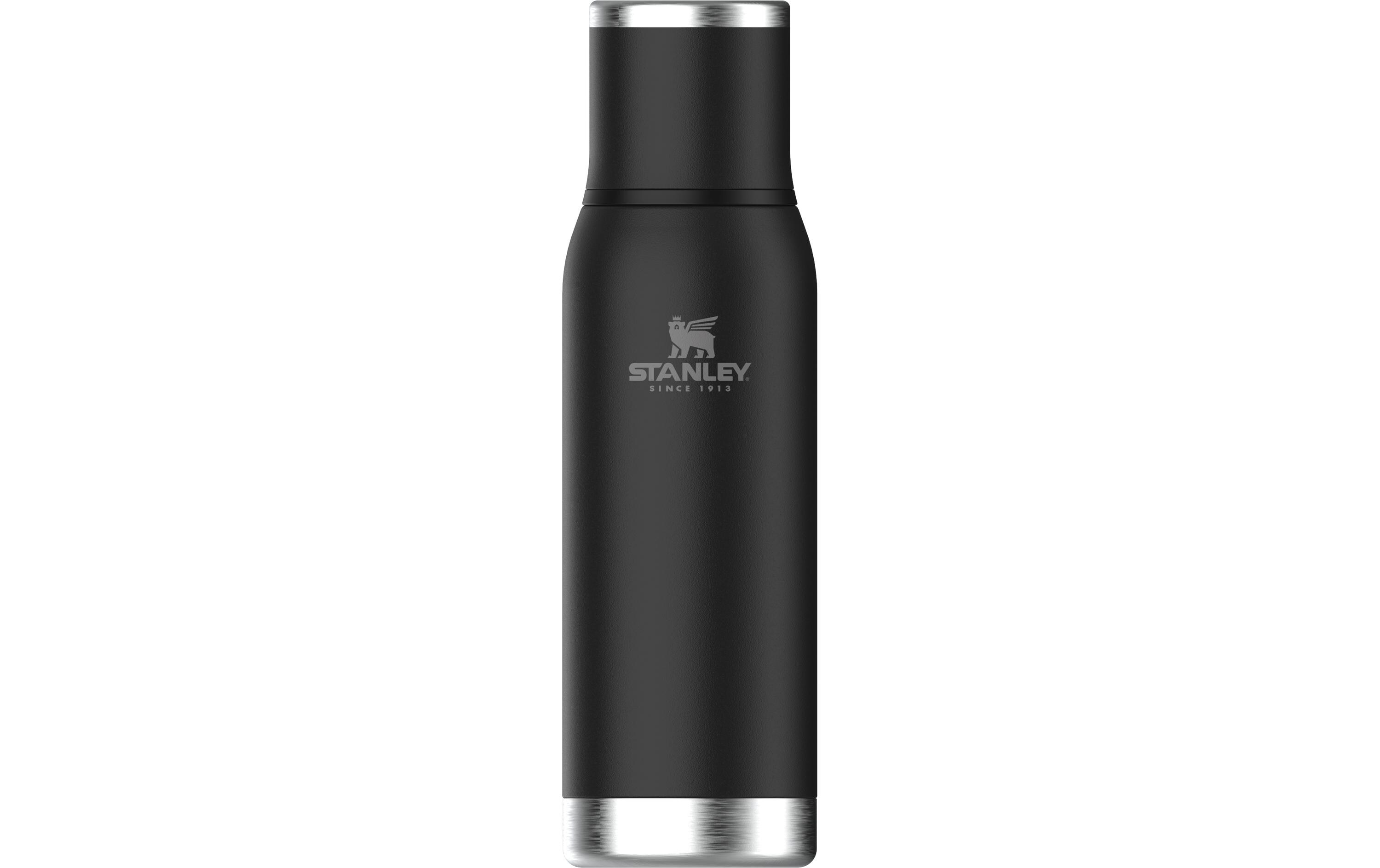 Stanley 1913 Thermosflasche To-Go Bottle 750 ml, Schwarz Stanley 1913 Thermosflasche To-Go Bottle 750 ml, Schwarz