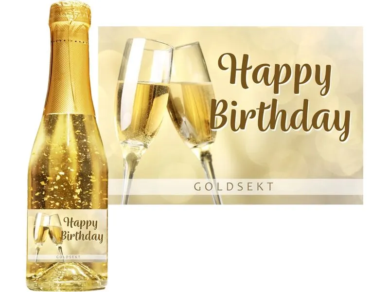 Trendcompany Geschenkidee Happy Birthday 2 dl Trendcompany Geschenkidee Happy Birthday 2 dl