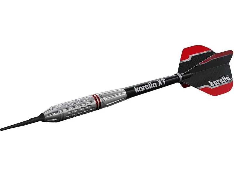 Karella Dartpfeile Softdart Commander 19g, 3 Stück – Silber