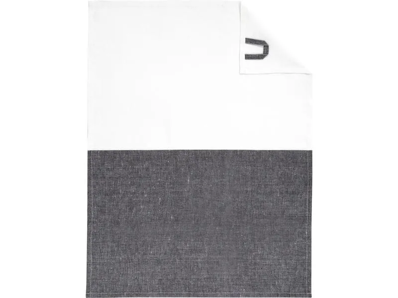 Cawö Geschirrtuch Cuisine Duo Schwarz/Weiss