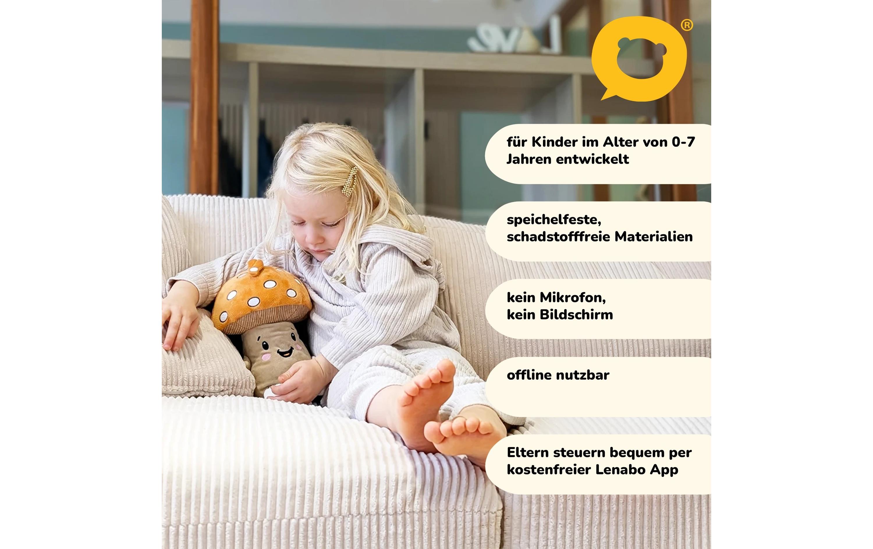 Lenabo Lenabie Starterset: Felix, der Pilz