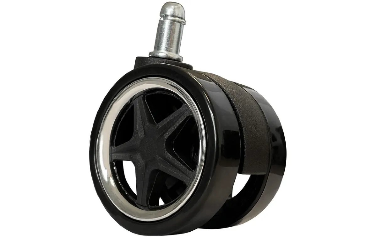 LC-Power Rollen LC-CASTERS-DRIFT 5er Set Chrom