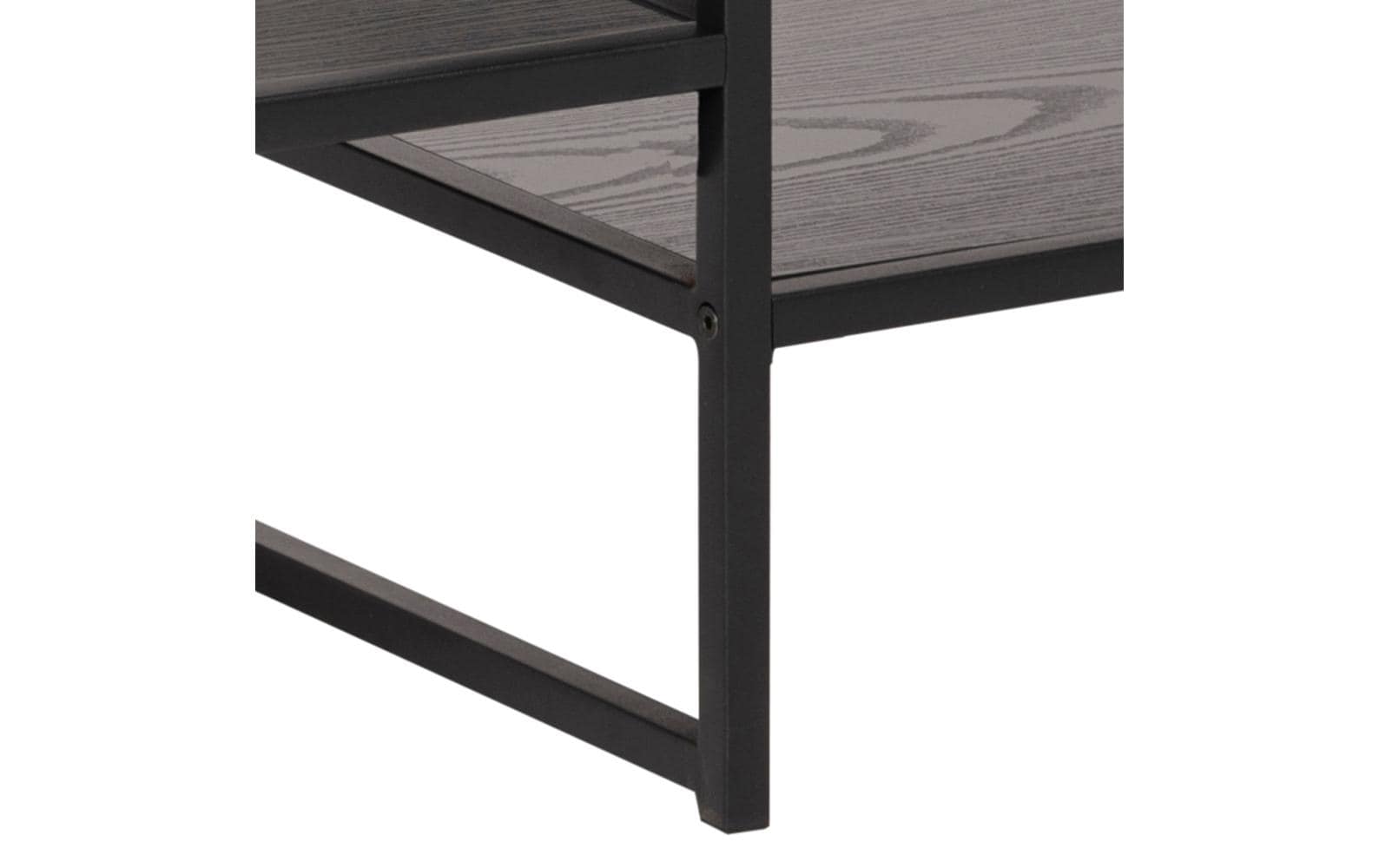 AC Design TV-Möbel Seaford 120 x 33 x 46 cm, Schwarz