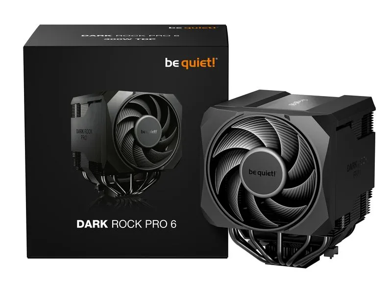 be quiet! CPU-Kühler Dark Rock Pro 6 120/135 mm Schwarz be quiet! CPU-Kühler Dark Rock Pro 6 120/135 mm Schwarz