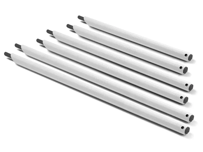 böörds Verschlussclip 6 Stück, Weiss böörds Verschlussclip 6 Stück, Weiss